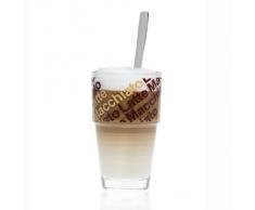 Leonardo 042553 Solo - Juego para café latte (4 piezas)