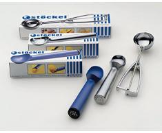 Stöckel B 24 - Cuchara para servir helado (revestimiento de cerámica), color azul