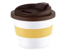 Chef Sauce Vaso café con Tapa Multicolor, 250 ml