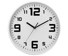 Reloj de pared silencioso - Diámetro 30 cm - Color BLANCO