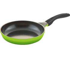 culinario - Sartén de inducción con Superficie de cerámica ecológica Ecolon (24 cm), Color Verde