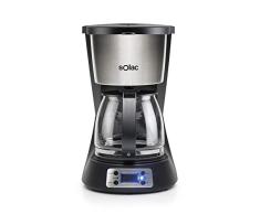 Solac CF4031 Stillo Digital Cafetera Goteo, 1000 W, 14 Cups, Acero Inoxidable, 1.5L