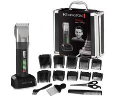 Remington HC5810 Pro Advanced Ceramic - Cortapelos (Indicador LED, 40 min de autonomía, incluye 10 peines)