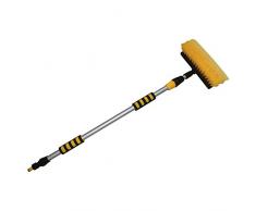 Unbekannt Petex 432340 telescópico de Lavado Cepillo, Amarillo (Aprox. 109 - 165 cm