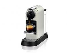 Nespresso DeLonghi Citiz EN167.W - Cafetera monodosis de cápsulas Nespresso, compacta, 19 bares, apagado automático, color blanco