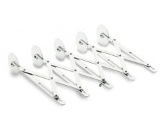 Lacor - 68246 - Cortapastas Extensible 5 ruedas Inox 18%Cr.