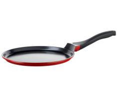 Domestic TOP Selection by Mäser Serie Telesto - Sartén de cerámica para crepes (26 cm, con revestimiento antiadherente ILAG), color rojo