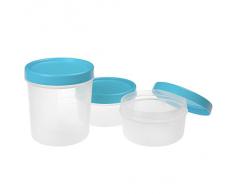 Tatay 1169400 Set tapers Rosca, Azul, 1 x 1 L, 2 x 0.5 L