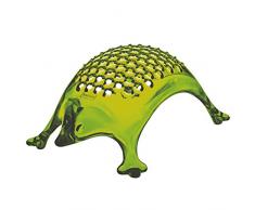 Koziol KASIMIR - Rallador de plástico, para Queso, Chocolate, Limones, Color Verde Oliva