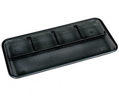 ORGANIZADOR SOBREMESA BANDEJA METALICA Q-CONNECT REJILLA NEGRA CON 5 DEPARTAMENTOS -320X35X155 MM