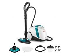 Polti Vaporetto Smart 100_T Limpiador a vapor, autonomía ilimitada con carga continua, caldera de alta presión, 4 bar, 9 accesorios
