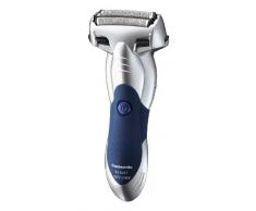 Panasonic ES-SL41-S503 - Afeitadora en seco y húmedo, 3 hojas, 3 cabezales con cuchillas nano pulidas de 30°, plateado