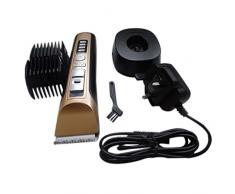 Obistar Eléctrica Mascota Alicates,Recargable Mascotas Pelo Máquina de afeitar,Higiene Condensador de ajuste Kit,con Bajo Ruido bajo Vibración,Sin cables mascota pelo Juego De Aseo 4 Peine Guías