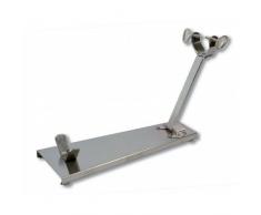 Flores CortÃ©s Soporte jamonero Tipo C, pletina Plegable, Base Inoxidable, Acero