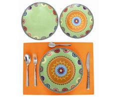 Quid 4060195 Excellence - Ensaladera (gres, 23 cm), color verde