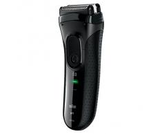 Braun Series 3 ProSkin 3020s Afeitadora Eléctrica Hombre, Afeitadora Barba Inalámbrica y Recargable, Máquina de Afeitar para Hombre, Negro