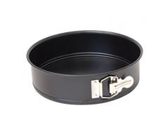 DE BUYER 4844.20 - Molde para Tartas Desmontable (con bisagra, Acero Revestido), diÃ¡metro 20 cm