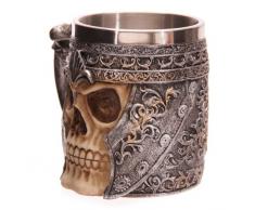 PUCKATOR - Jarra de Cerveza, diseÃ±o de Calavera