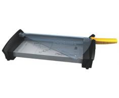 Fellowes Fusion A4 - Guillotina de Papel Tamaño A4, Capacidad de Corte 10 Hojas, Color Negro/Gris