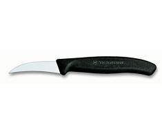 Victorinox Cuchillo, Acero Inoxidable, Negro, Medium