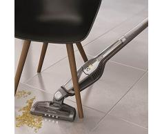 Electrolux ErgoRápido ZB3213 - Aspirador escoba 2 en 1 con batería de Litio TurboPower, color gris metalizado