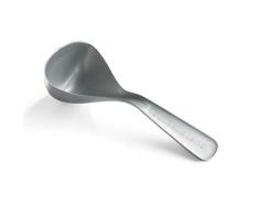Cucharón, Cuchara de Agua Oro de la vendimia pequeña cuchara de té del café cuchara dosificadora 18/10 acero inoxidable cuchara de servir sopa Cucharón 5.3 Cucharones para Salsa ( Color : Silver )
