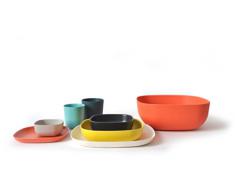 BIOBU GUSTO by EKOBO - Ensaladera grande (28 x 28 x 11 cm)