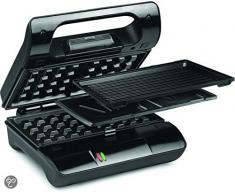 Nova 02.110302.01.001 - Grill y sandwichera compacta, 800 W