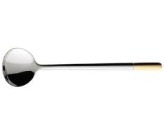 Villeroy & Boch Ella Cuchara para ensalada, 23,6 cm, acero inoxidable, parcialmente bañado en oro
