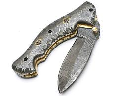 PAL 2000 SATG-9023 Cuchillo de Acero para Damas Hecho a Mano con Funda | Cocinero | Cocina | Camping | Tenemos Todo Tipo de Cuchillos