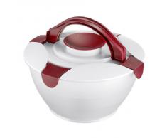 Westmark 2422227R - Ensaladera (6,5 L, con tapadera, recipiente para el aliño y asa de transporte)