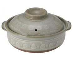 52030 1-2 personas Yorozufuru-shogin Minehana Mishima para IH olla de barro No. 7 (Jap?n importaci?n / El paquete y el manual est?n escritos en japon?s)