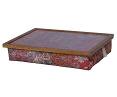 Andrew s rodilla Laptray Bandeja con cojín Bandeja para Portátil Kilim