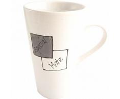 Taza Para Latte Regalo 'Special Mate' (grey/white)