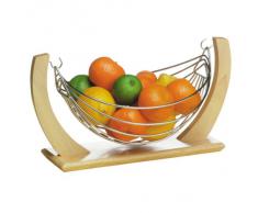 Premier Housewares - Frutero de Rejilla pequeño (Madera de Caucho)