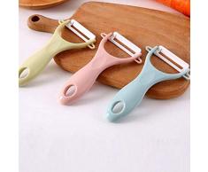 Pelador，1 Piezas De Cerámica Vegetal Pelador De Frutas Patata Zanahoria Rebanador Rallador Cepillado Herramientas De Cocina Accesorios De Cocina Gadgets, Azul