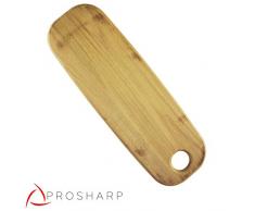 Prosharp - Tabla de cortar XL de madera de haya maciza natural, bandejas de queso (50 x 17 cm)