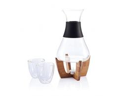 XD Design Set Vino Caliente Glu con Copas, 0.011x0.011x30.5 cm