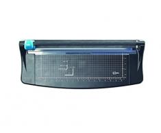 Avery España TR002 - Cortadora con Disco Giratorio para Papel y fotografías, Color Negro