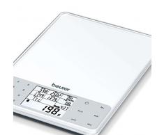 Beurer DS 61 - Balanza de cocina con análisis nutricional, color blanco