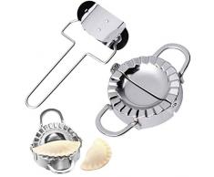 2 Piezas De Acero Inoxidable Dumpling Maker Cortador De Masa Pie Ravioli Dumpling Molde Cocina Pastelería Herramientas Accesorios Herramienta De Corte
