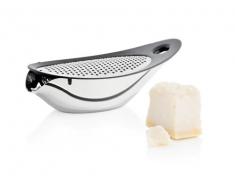 Blomus 63565 - Rallador de Queso Manual, Acero Inoxidable