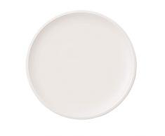 Villeroy & Boch - Plato original Artesano, moderno plato de porcelana blanca de primera calidad, para platos principales, compatible con microondas, 27 cm