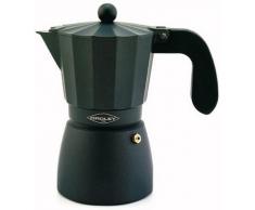 Oroley - Cafetera Italiana Touareg de Aluminio, 9 Tazas
