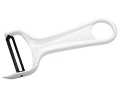 Fackelmann Pelador Verduras. Polipropileno y ac.inox. Blanco o Verde o Negro. 14cm. 1ud.