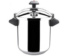 Magefesa Inoxtar 8 L - Olla a presión (Negro, Acero inoxidable, Acero inoxidable)