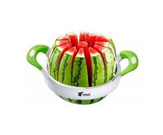 Cortador de sandia en 12 porciones cortador inoxidable para sandia y melon