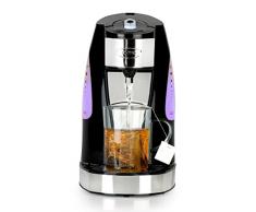 Domo My Tea - Tetera eléctrica (1,5 L, Negro, Acero inoxidable)