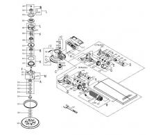 Mirka 8292605011 Plato lijador Abranet 5/16 Pulgadas Grip 48L Medium, 150 mm