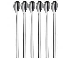 WMF Nuova refresco, Acero Inoxidable Pulido, Set cucharas